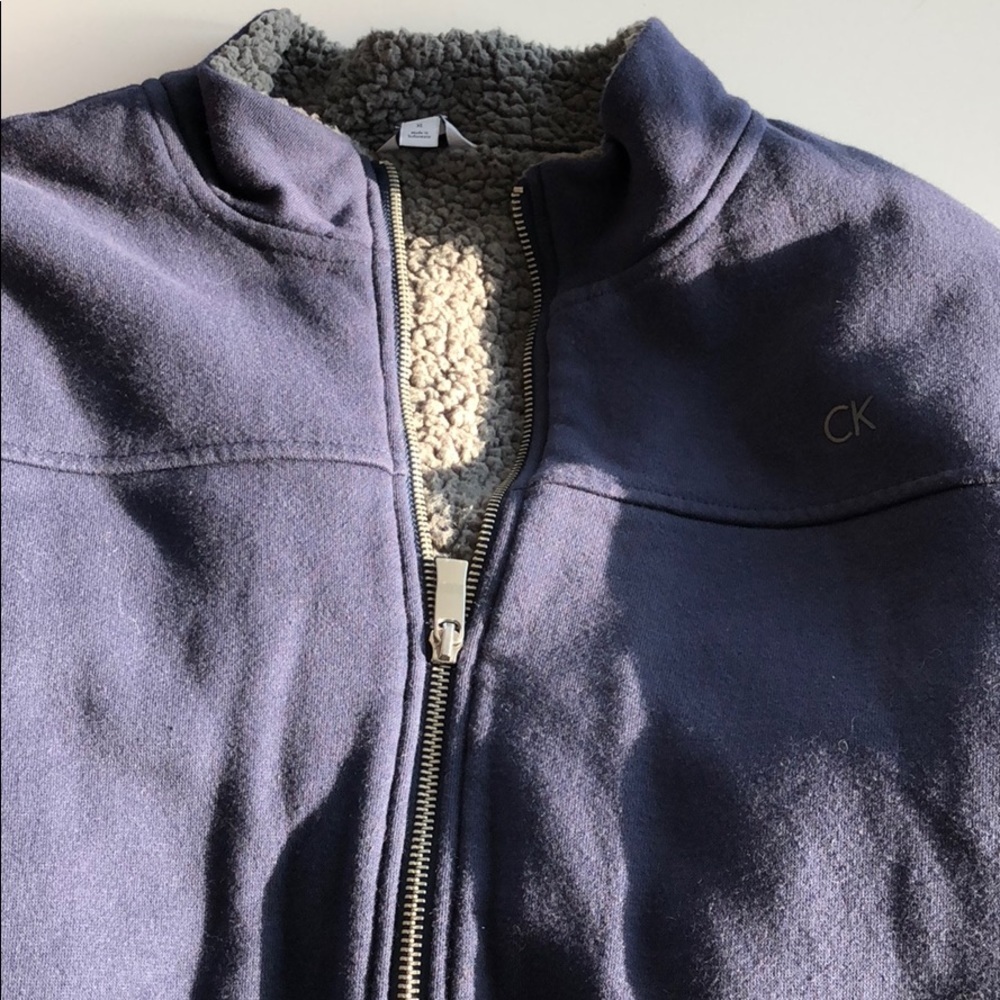 Calvin Klein Zip Up Sweatshirt